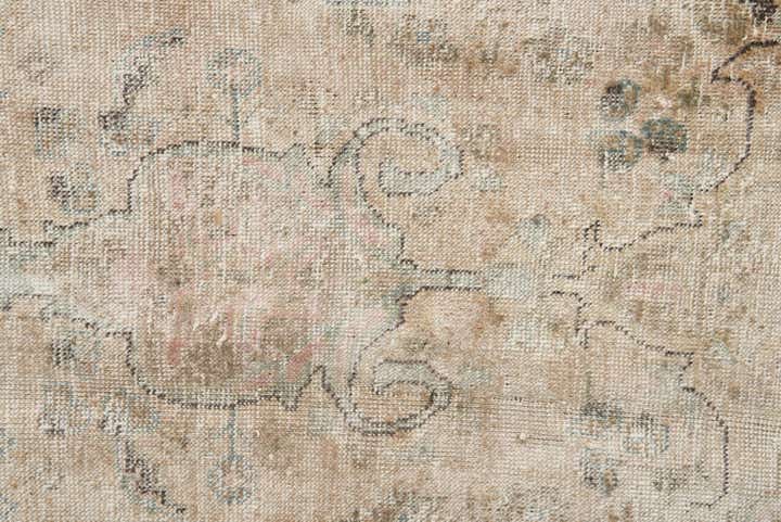 7' 2 x 10' 6 Hand Knotted Ultra Vintage Persian Wool Rug