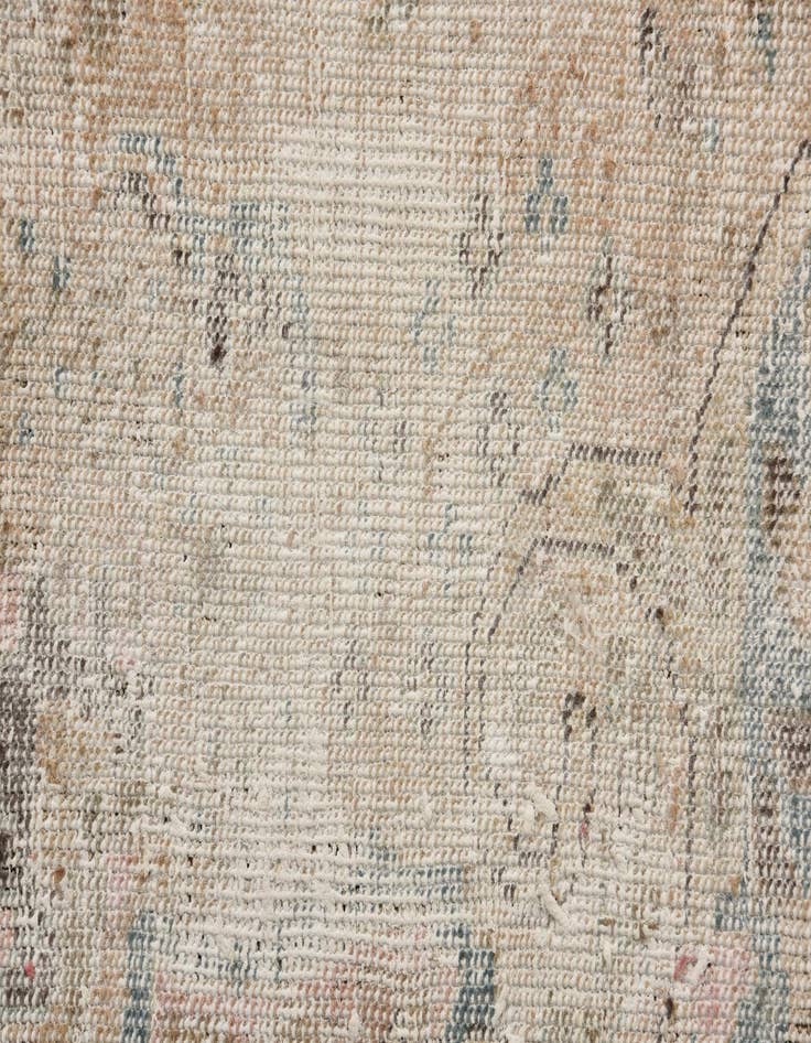 Detail image of 7' 2 x 10' 6  Hand Knotted Ultra Vintage Persian Wool Rug