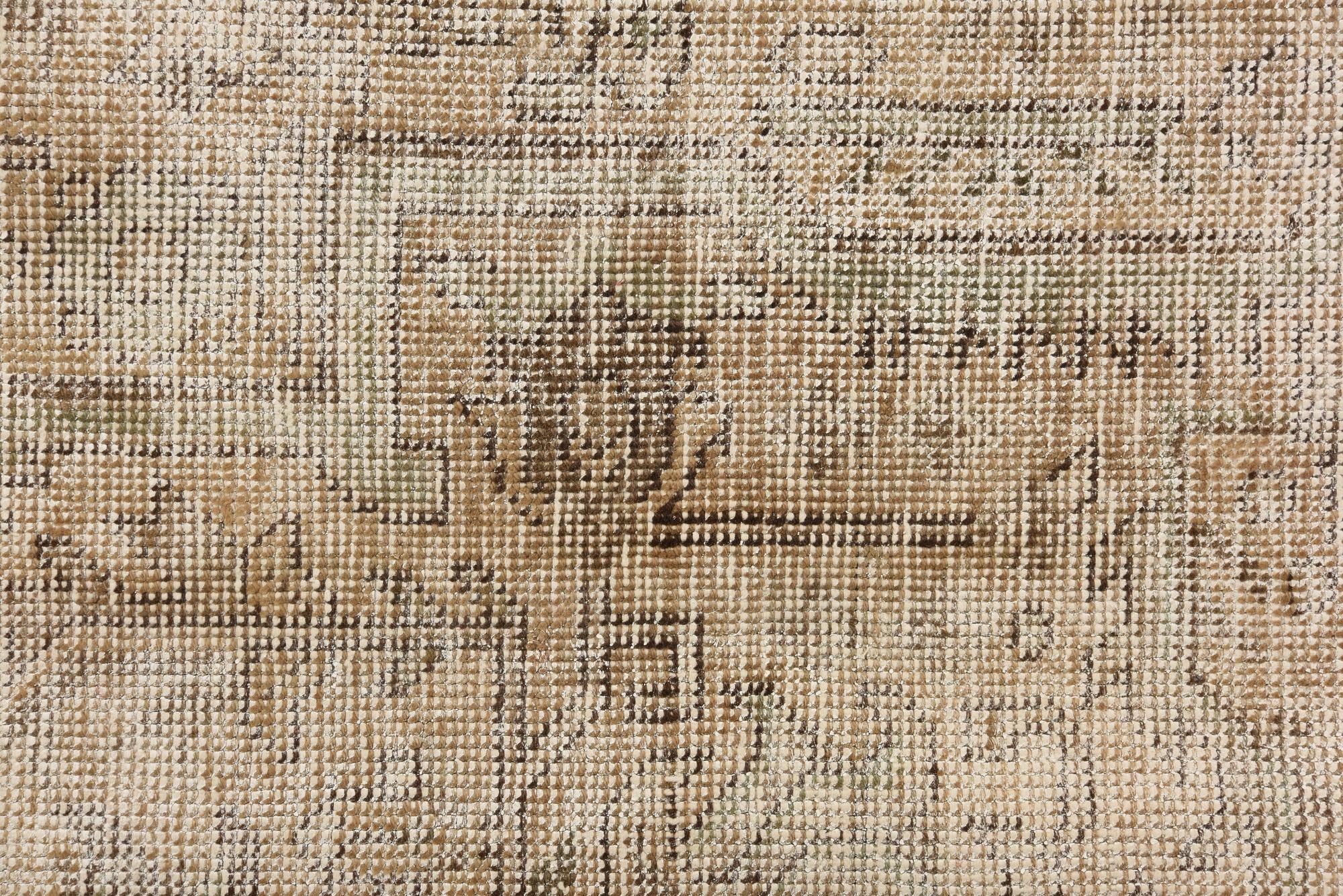 9' 10 x 12' 10 Hand Knotted Ultra Vintage Persian Wool Rug