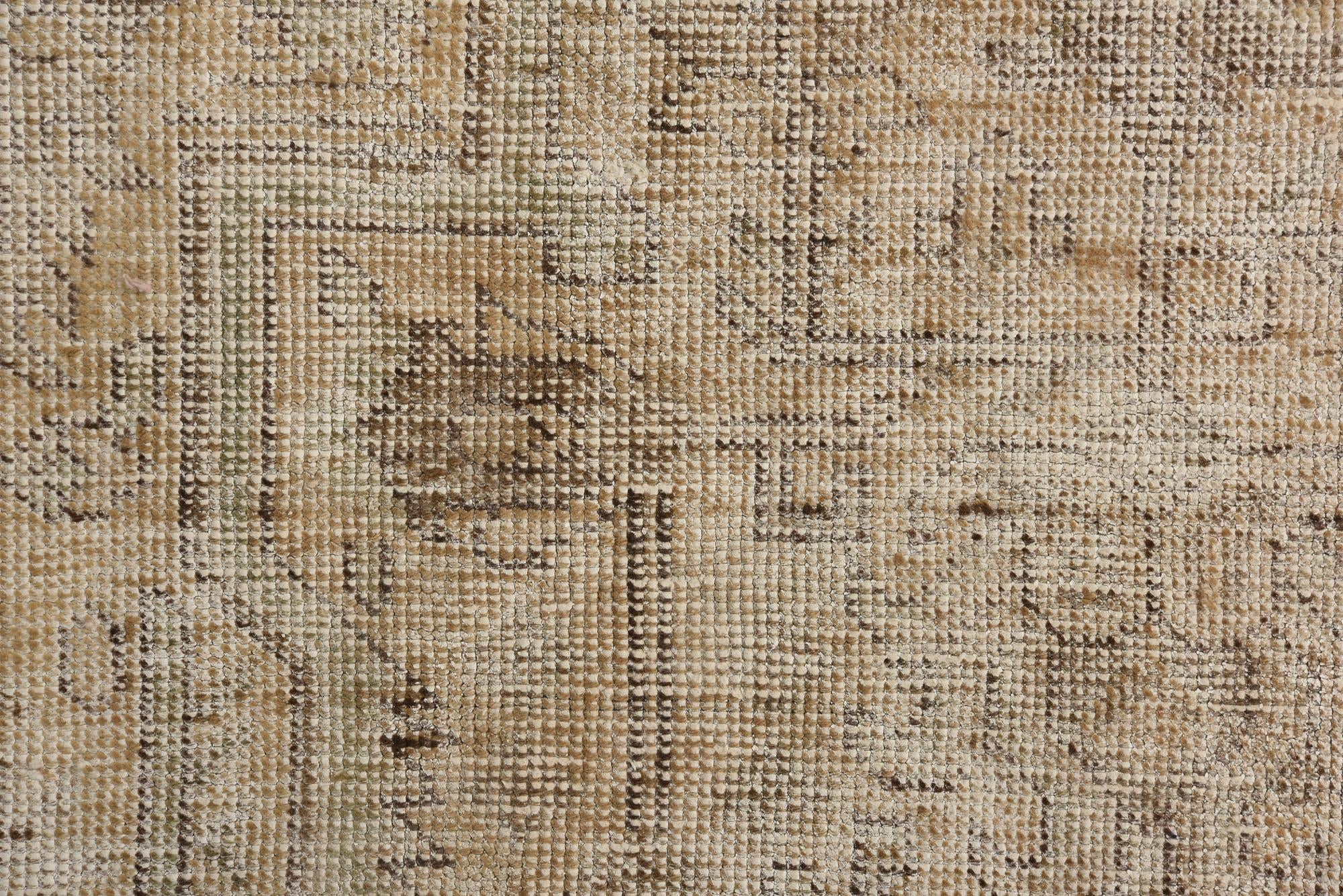9' 10 x 12' 10 Hand Knotted Ultra Vintage Persian Wool Rug