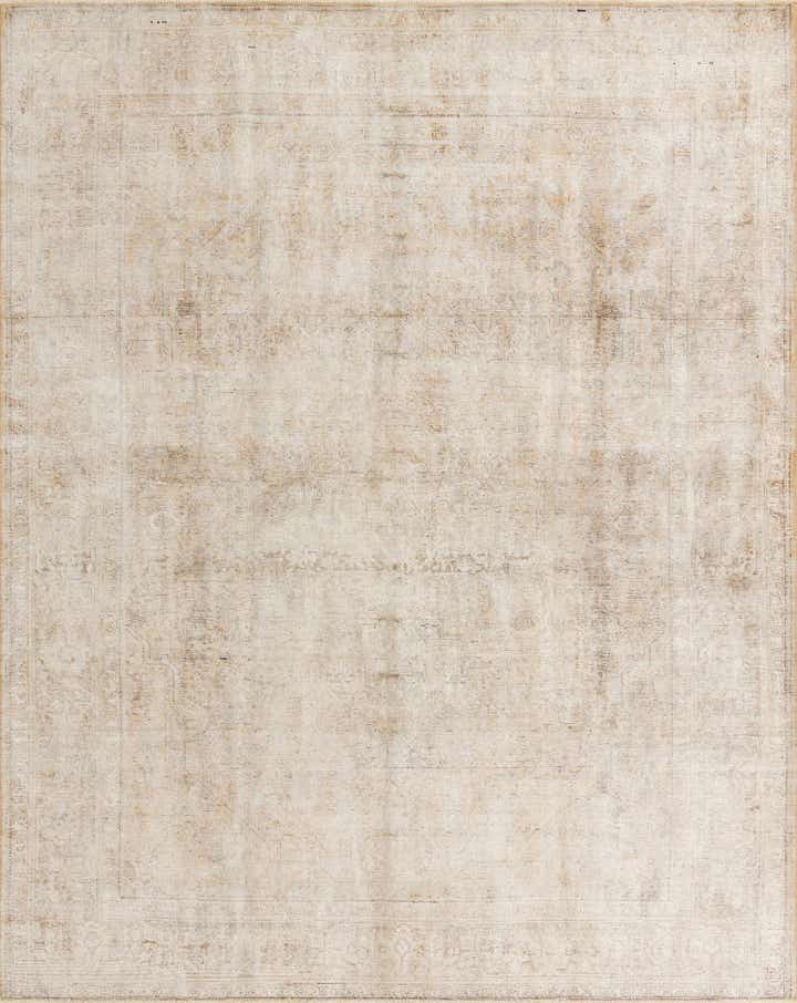 9' 10 x 12' 10 Hand Knotted Ultra Vintage Persian Wool Rug