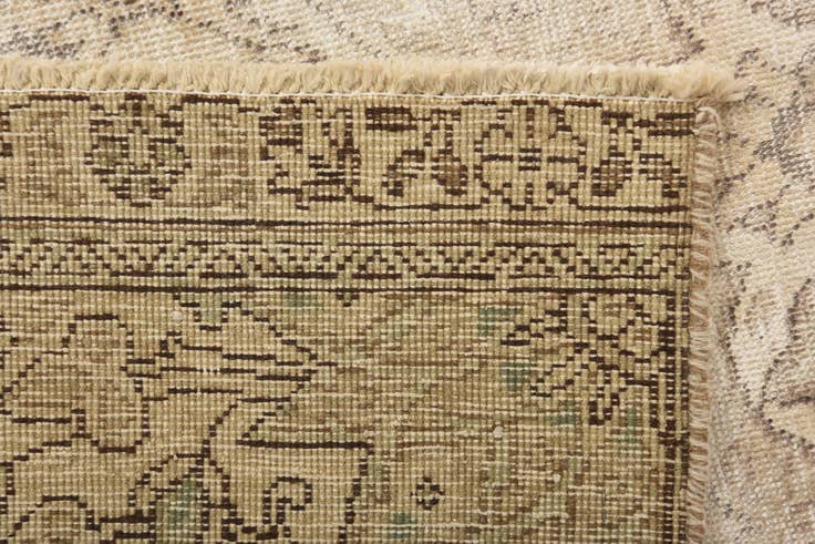 Detail image of 5' 7 x 8' 9 Hand Knotted Ultra Vintage Persian Wool Rug