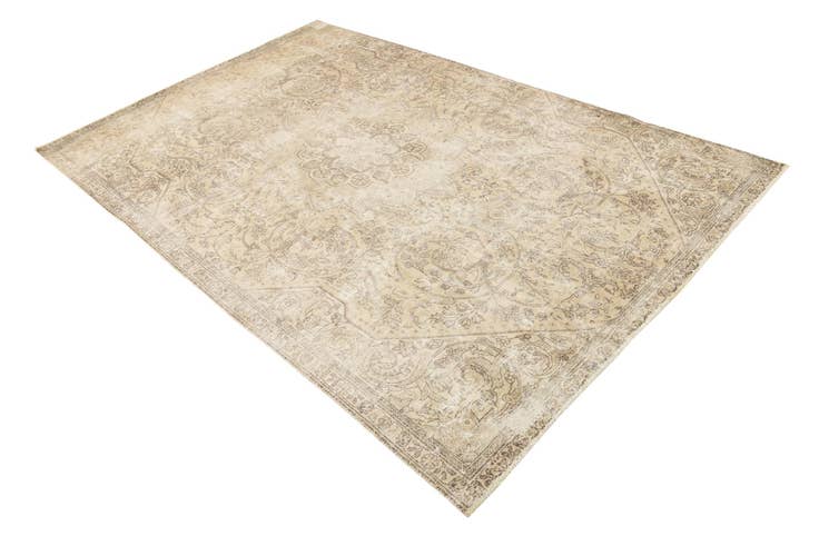 Detail image of 5' 7 x 8' 9 Hand Knotted Ultra Vintage Persian Wool Rug