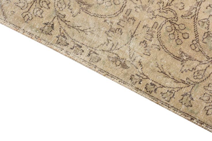 Detail image of 5' 7 x 8' 9 Hand Knotted Ultra Vintage Persian Wool Rug