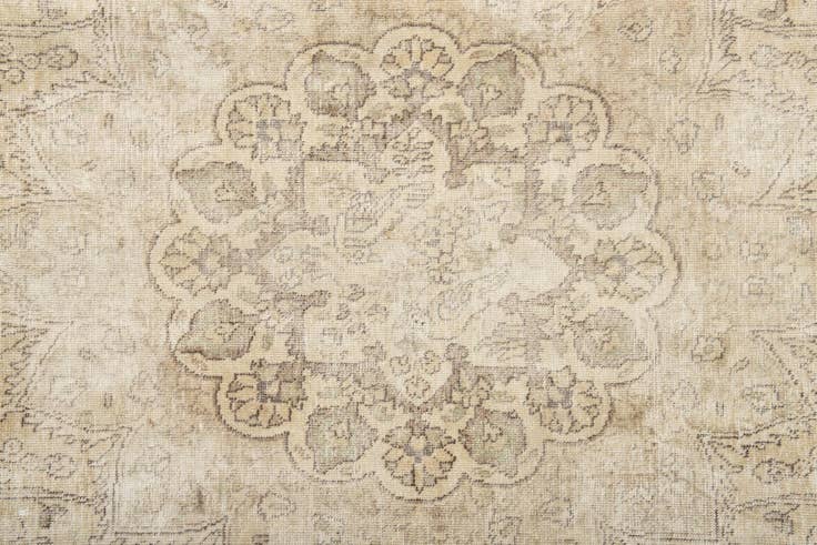 Detail image of 5' 7 x 8' 9 Hand Knotted Ultra Vintage Persian Wool Rug