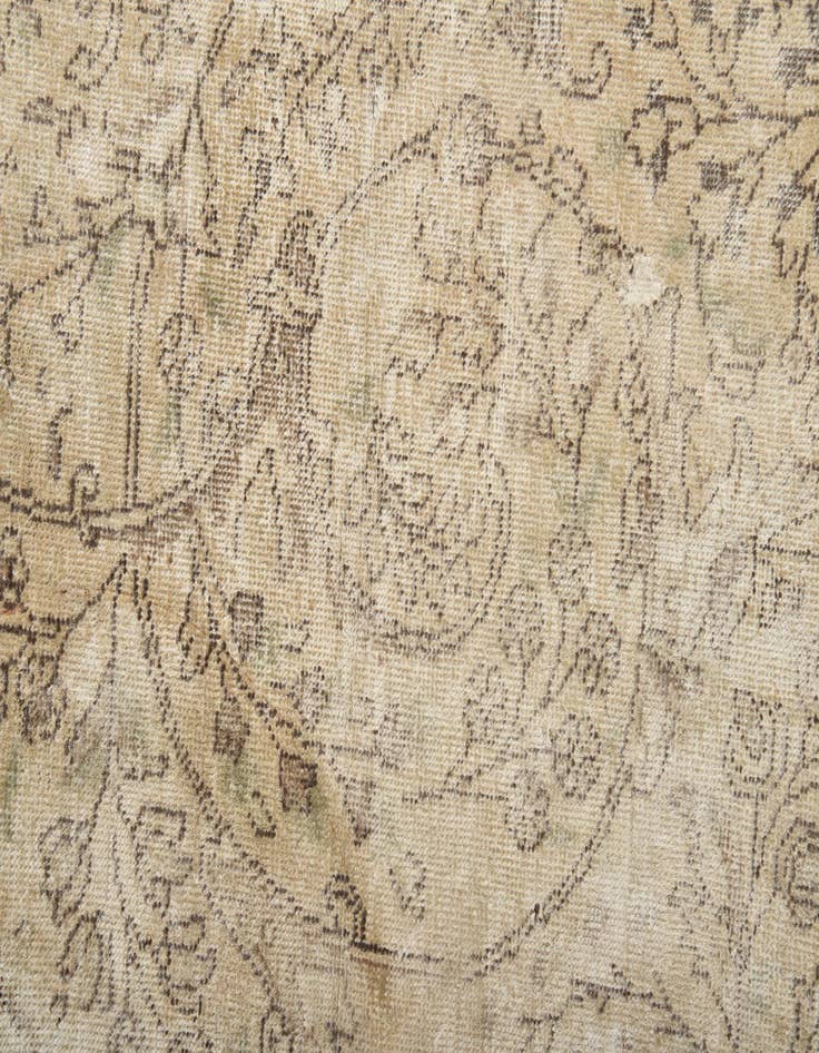 Detail image of 5' 7 x 8' 9  Hand Knotted Ultra Vintage Persian Wool Rug
