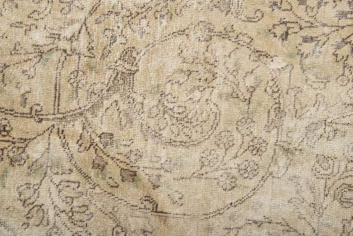 5' 7 x 8' 9 Hand Knotted Ultra Vintage Persian Wool Rug