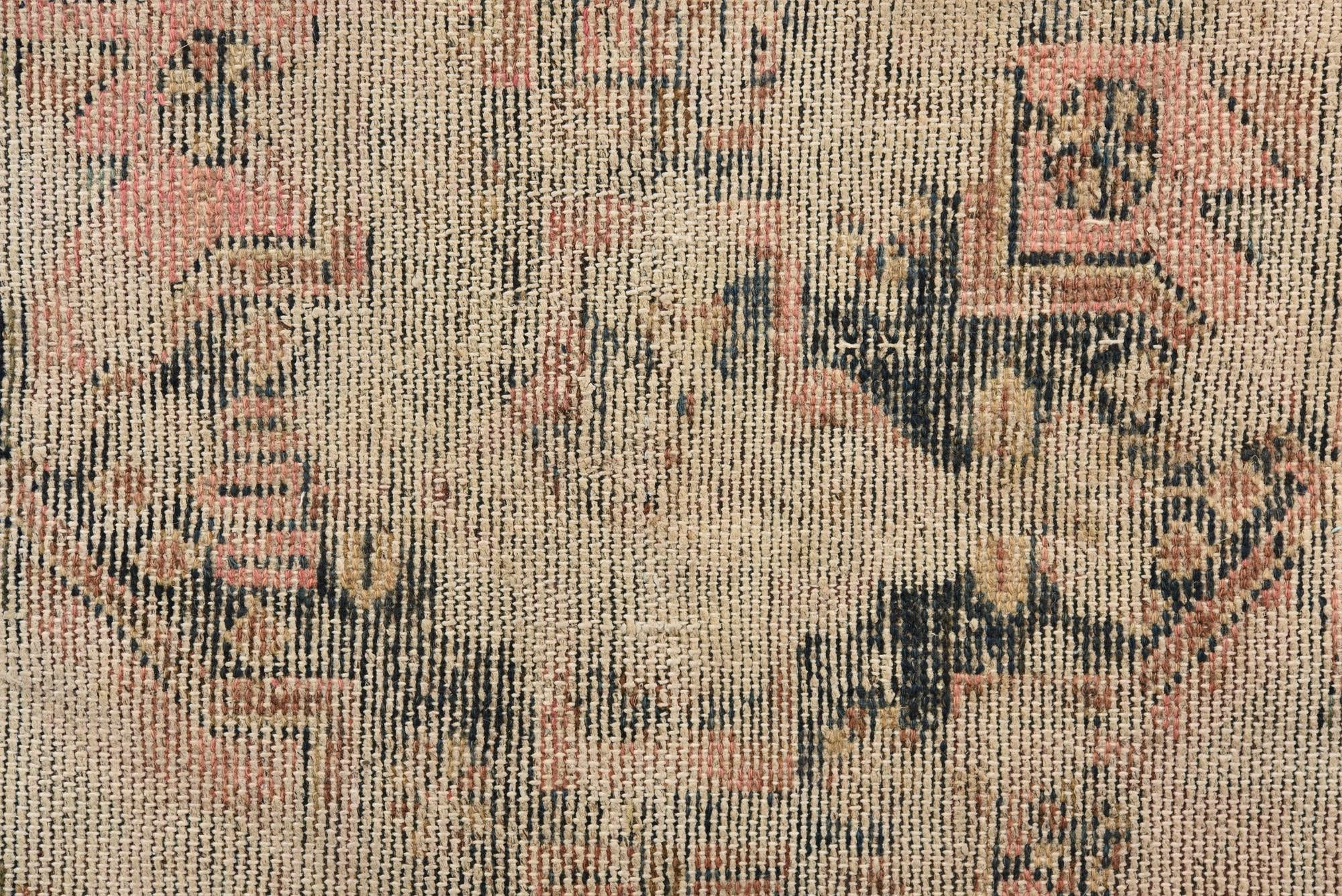 4' x 6' 3 Hand Knotted Ultra Vintage Persian Wool Rug
