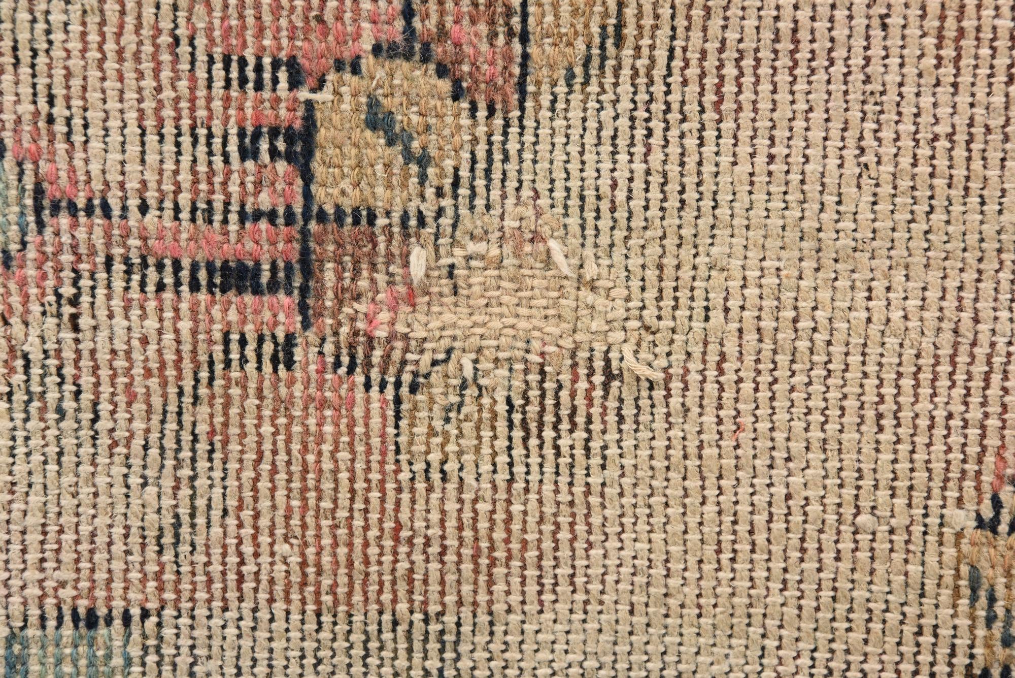 4' x 6' 3 Hand Knotted Ultra Vintage Persian Wool Rug