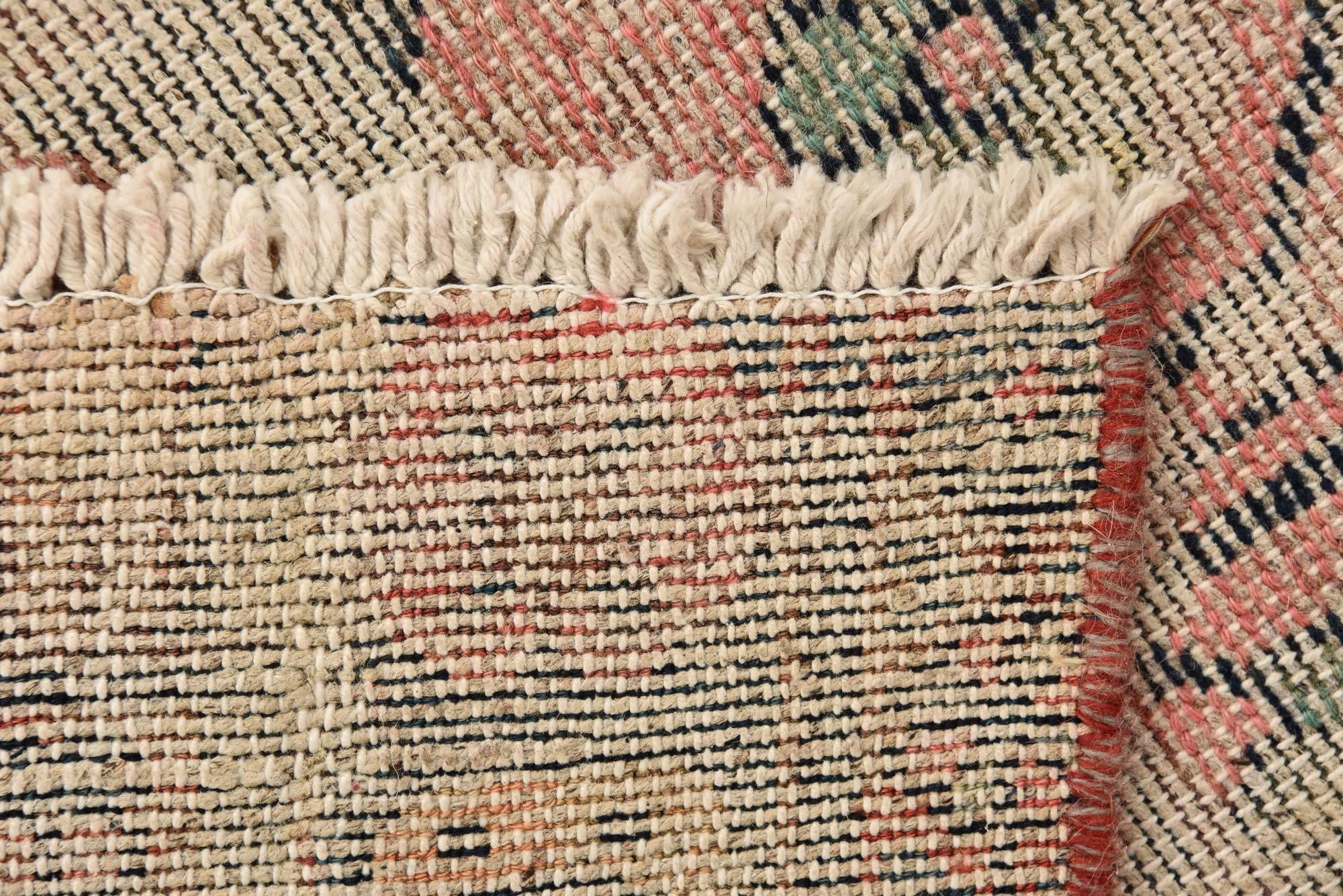 4' x 6' 3 Hand Knotted Ultra Vintage Persian Wool Rug