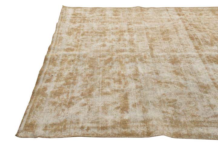 6' 9 x 9' 7 Hand Knotted Ultra Vintage Persian Wool Rug