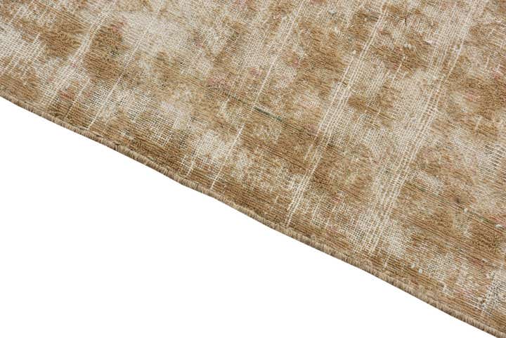 6' 9 x 9' 7 Hand Knotted Ultra Vintage Persian Wool Rug