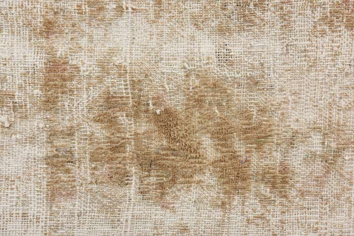 6' 9 x 9' 7 Hand Knotted Ultra Vintage Persian Wool Rug