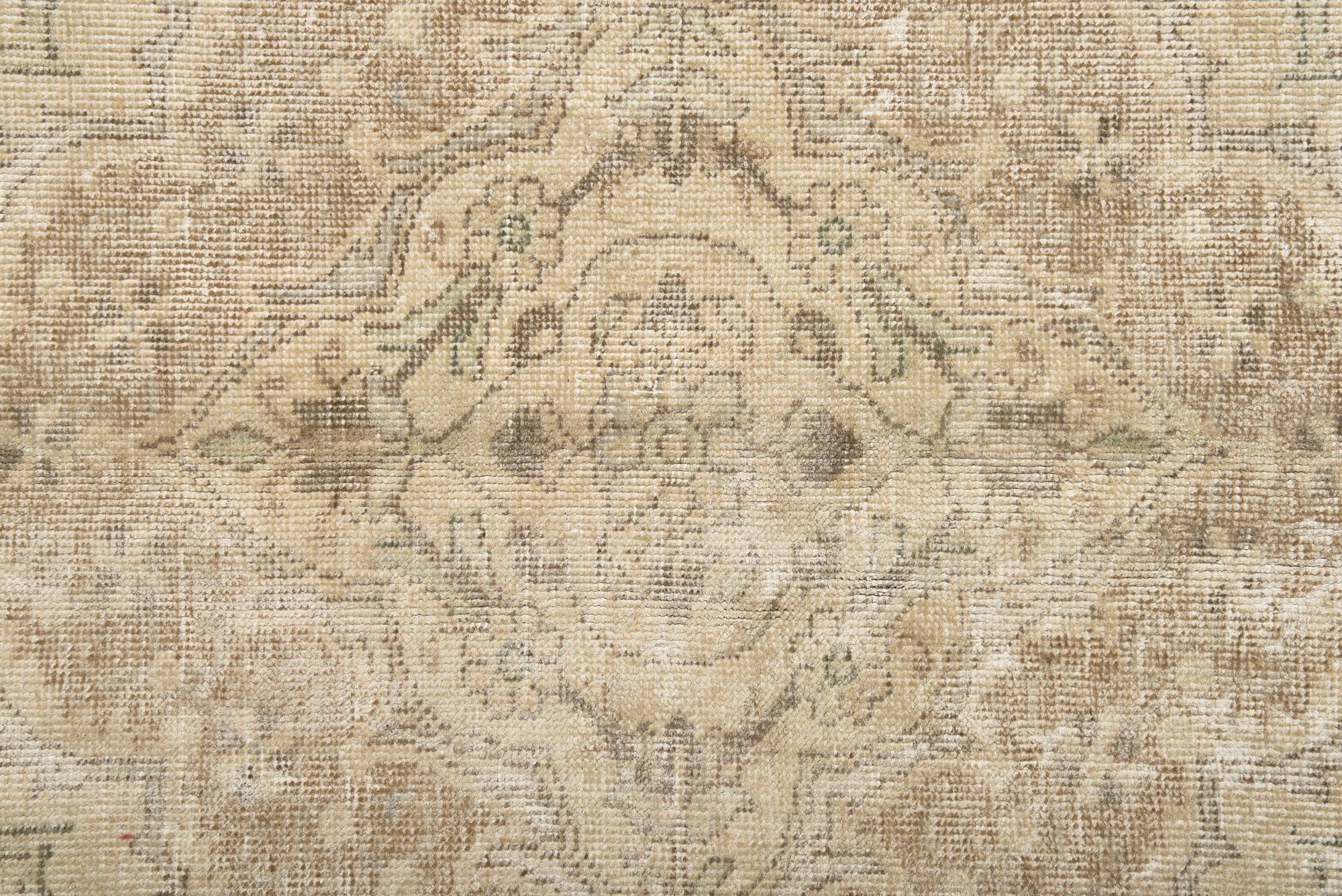 6' 7 x 9' 2 Hand Knotted Ultra Vintage Persian Wool Rug