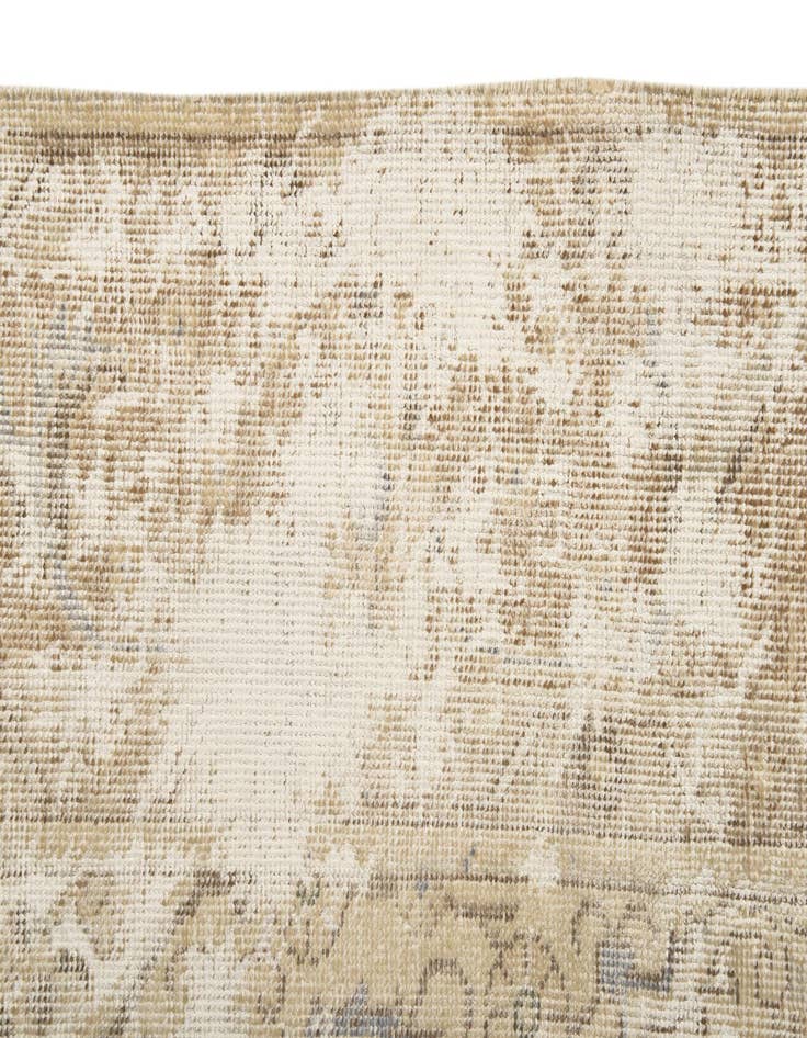 Detail image of 6' 7 x 9' 2  Hand Knotted Ultra Vintage Persian Wool Rug