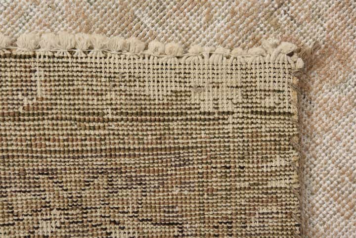 8' x 11' Hand Knotted Ultra Vintage Persian Wool Rug