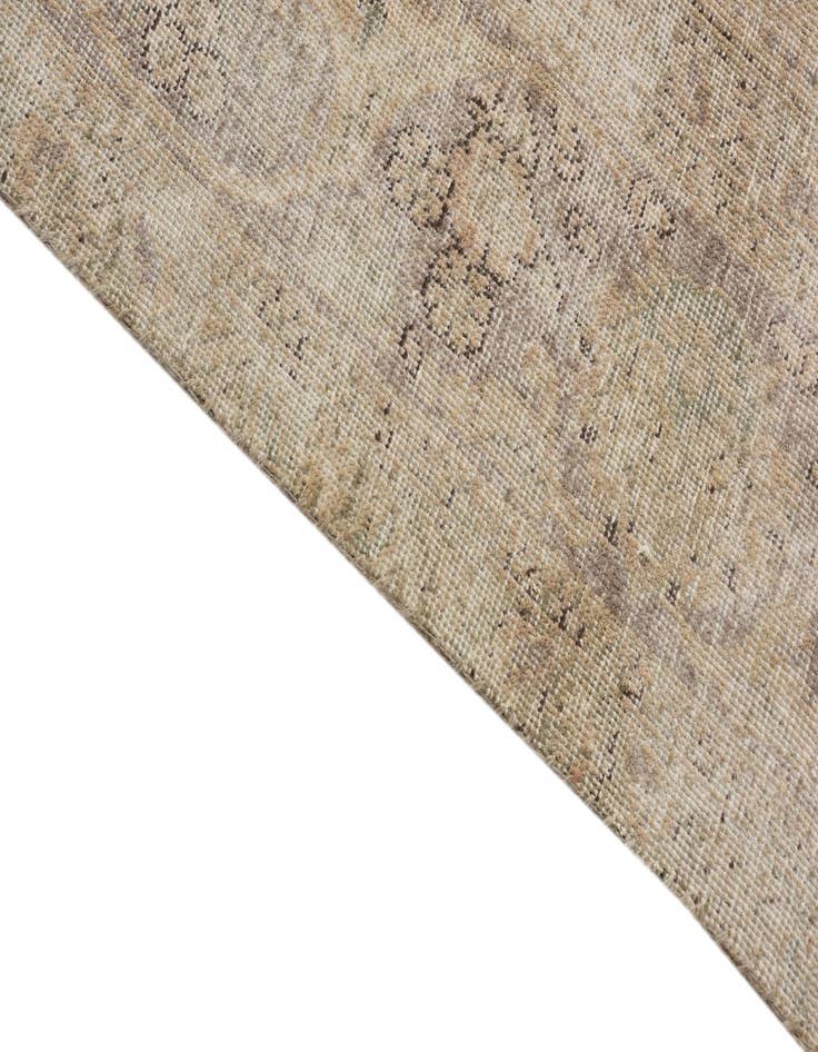 Detail image of 8' x 11'  Hand Knotted Ultra Vintage Persian Wool Rug