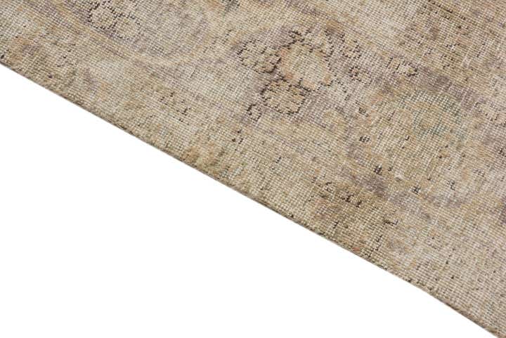 8' x 11' Hand Knotted Ultra Vintage Persian Wool Rug