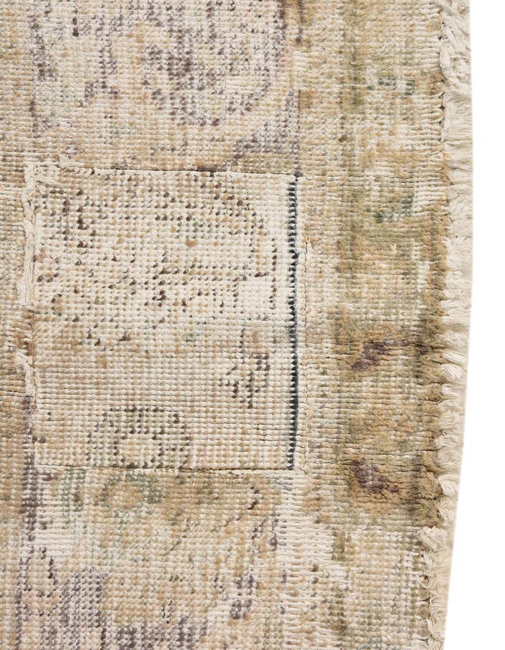 Detail image of 8' x 11'  Hand Knotted Ultra Vintage Persian Wool Rug