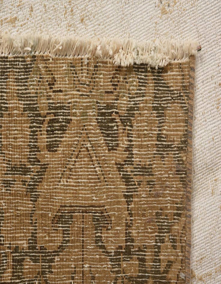 Detail image of 8' 1 x 11' 3  Hand Knotted Ultra Vintage Persian Wool Rug