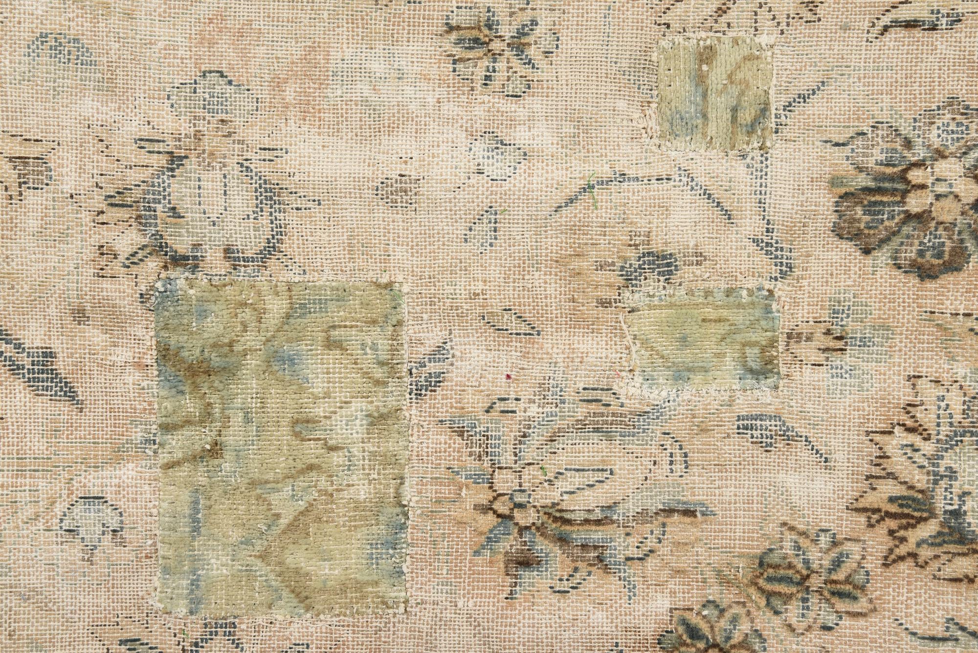 9' 5 x 13' Hand Knotted Ultra Vintage Persian Wool Rug