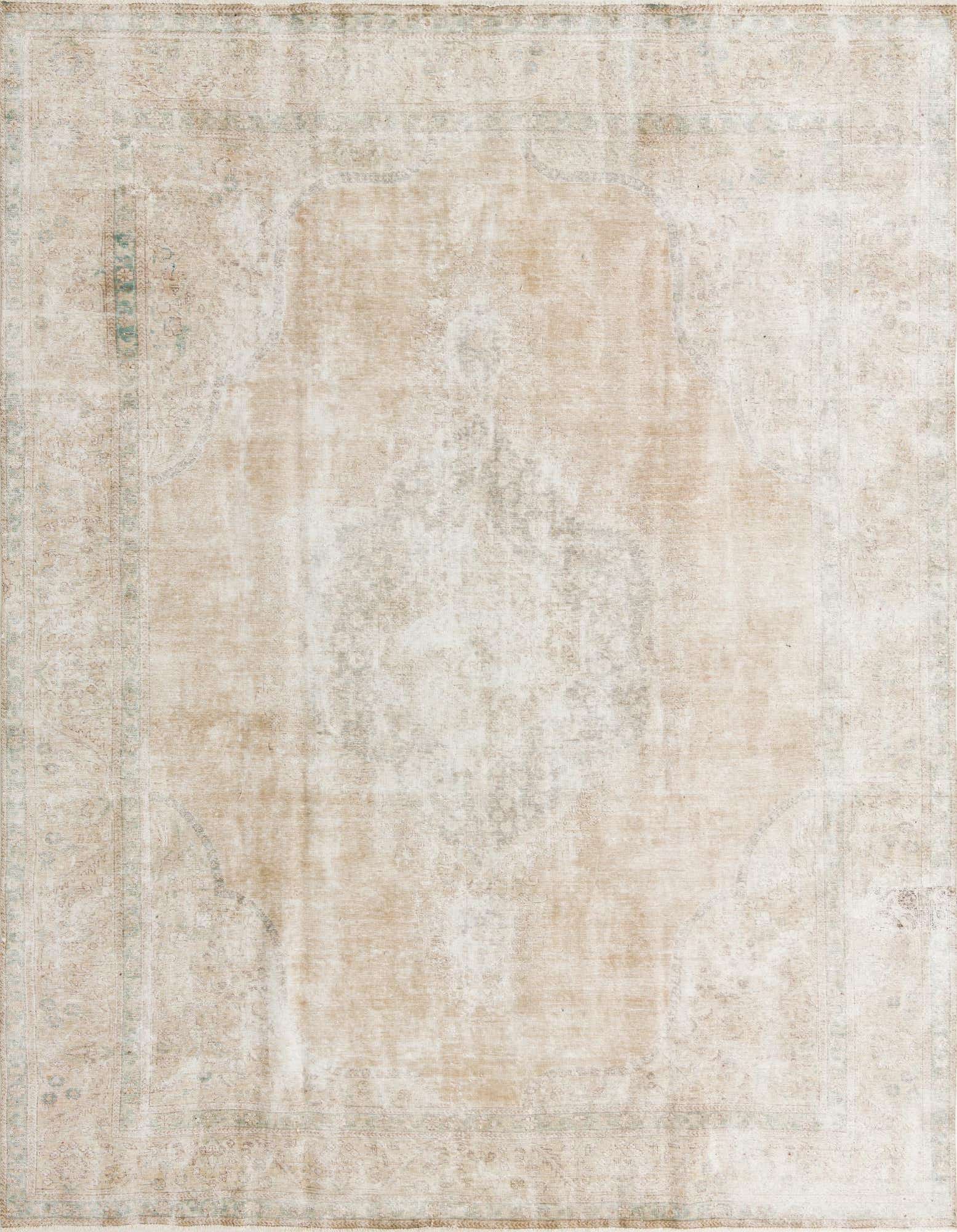 Primary image 9' 10 x 12' 7  Hand Knotted Ultra Vintage Persian Wool Rug