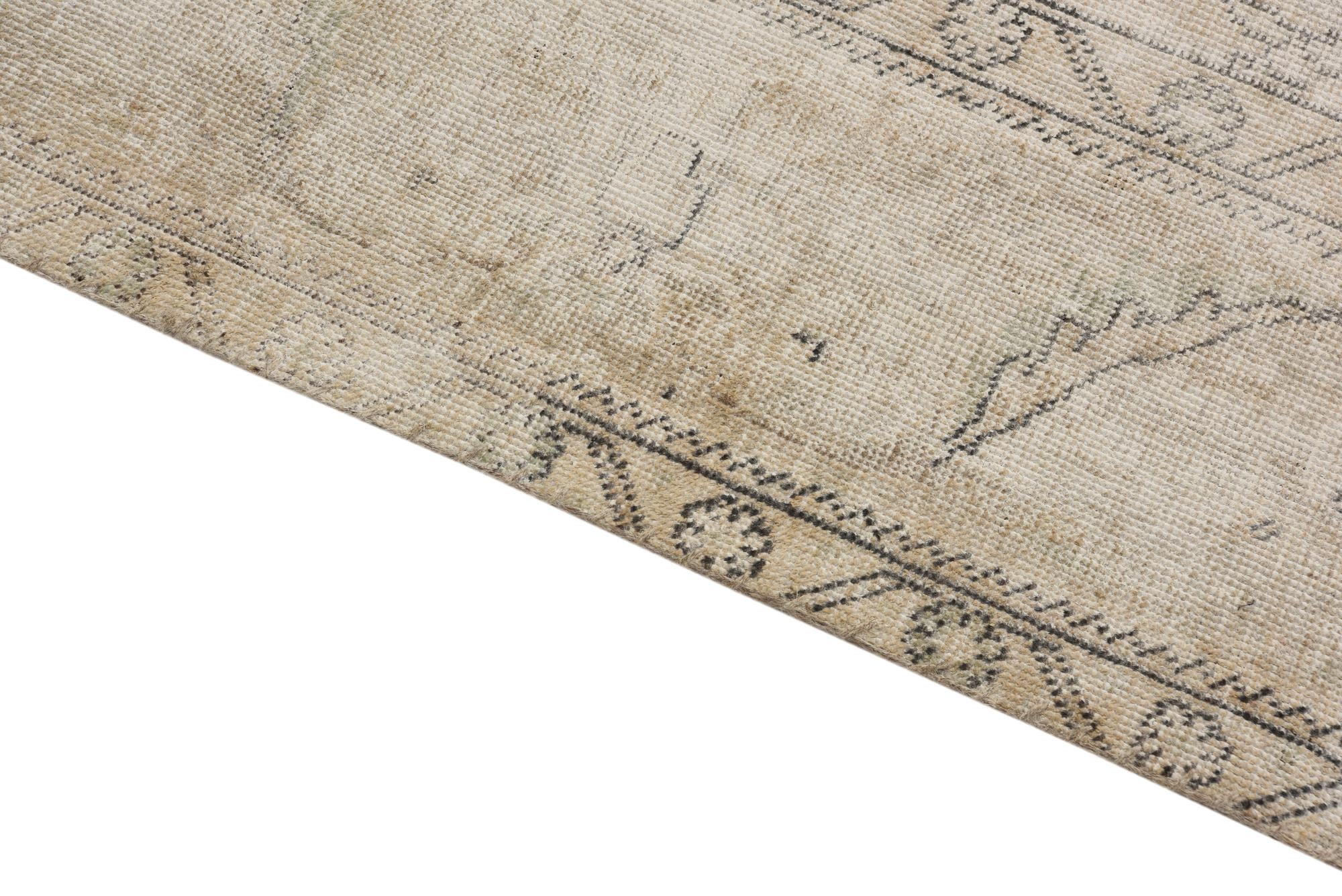 7' 8 x 11' 3 Hand Knotted Ultra Vintage Persian Wool Rug