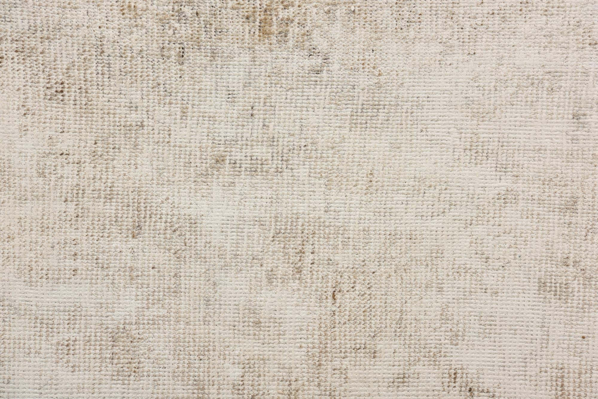 9' x 12' 7 Hand Knotted Ultra Vintage Persian Wool Rug