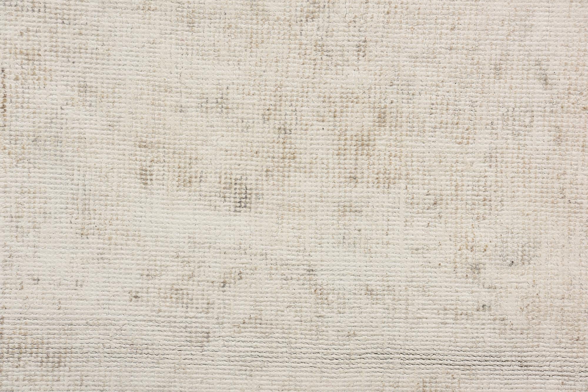 9' x 12' 7 Hand Knotted Ultra Vintage Persian Wool Rug