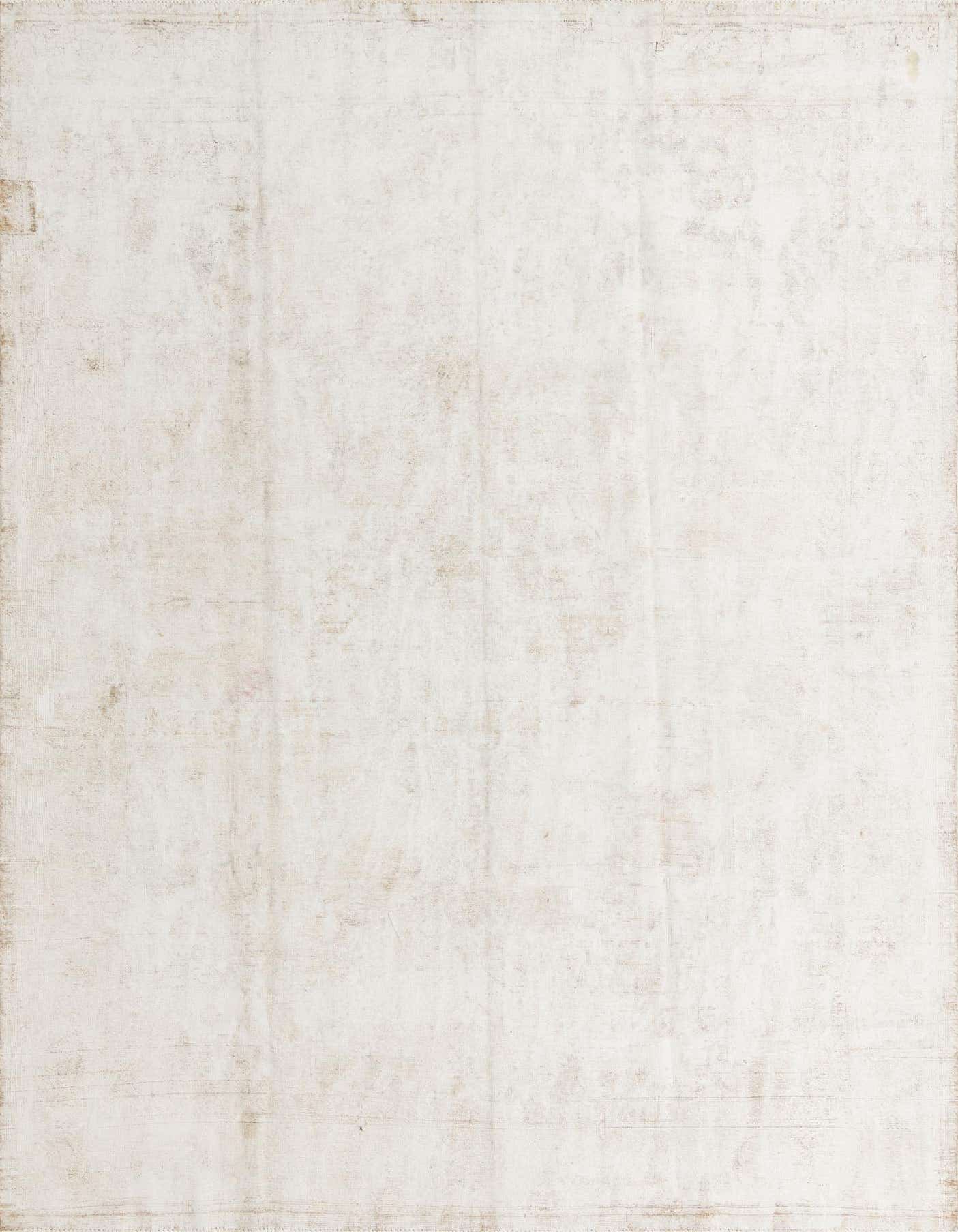 Primary image 9' x 12' 7  Hand Knotted Ultra Vintage Persian Wool Rug