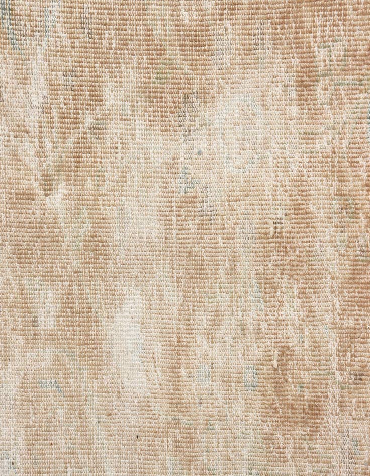 Detail image of  9' 9 x 13'  Hand Knotted Ultra Vintage Persian Wool Rug