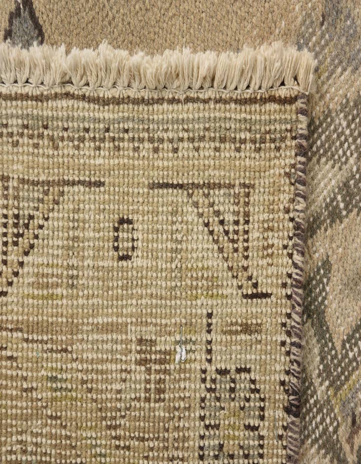 Detail image of 9' 7 x 12' 5  Hand Knotted Ultra Vintage Persian Wool Rug