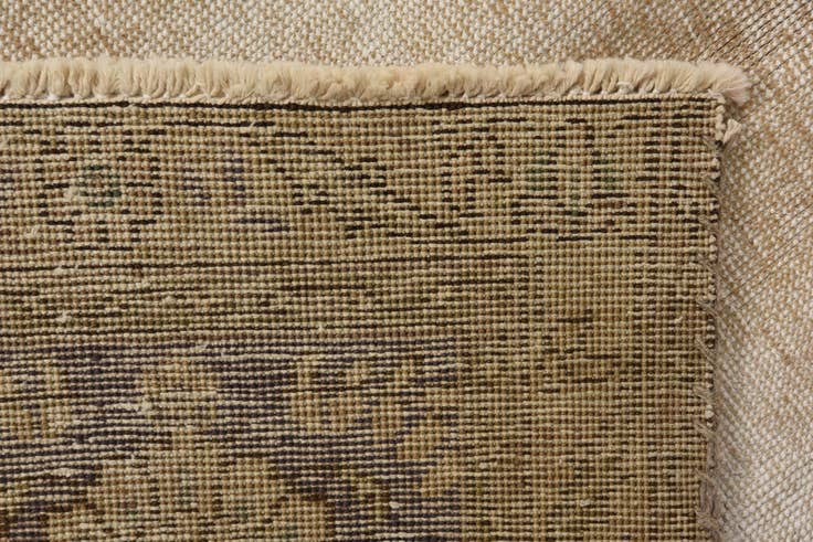 Detail image of 9' 3 x 12' 10 Hand Knotted Ultra Vintage Persian Wool Rug