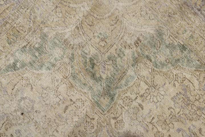 9' 3 x 12' 10 Hand Knotted Ultra Vintage Persian Wool Rug