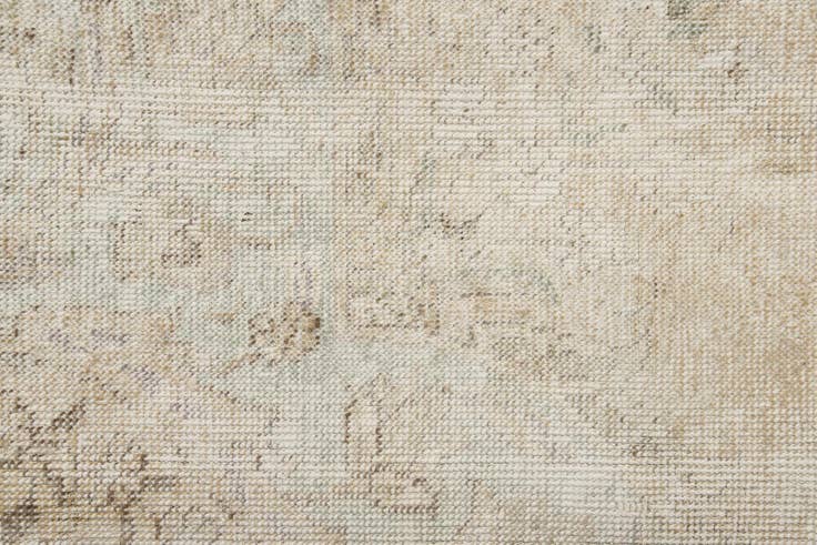Detail image of 9' 3 x 12' 10 Hand Knotted Ultra Vintage Persian Wool Rug