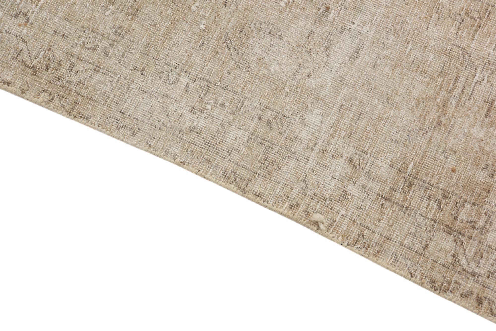 9' 3 x 13' Hand Knotted Ultra Vintage Persian Wool Rug