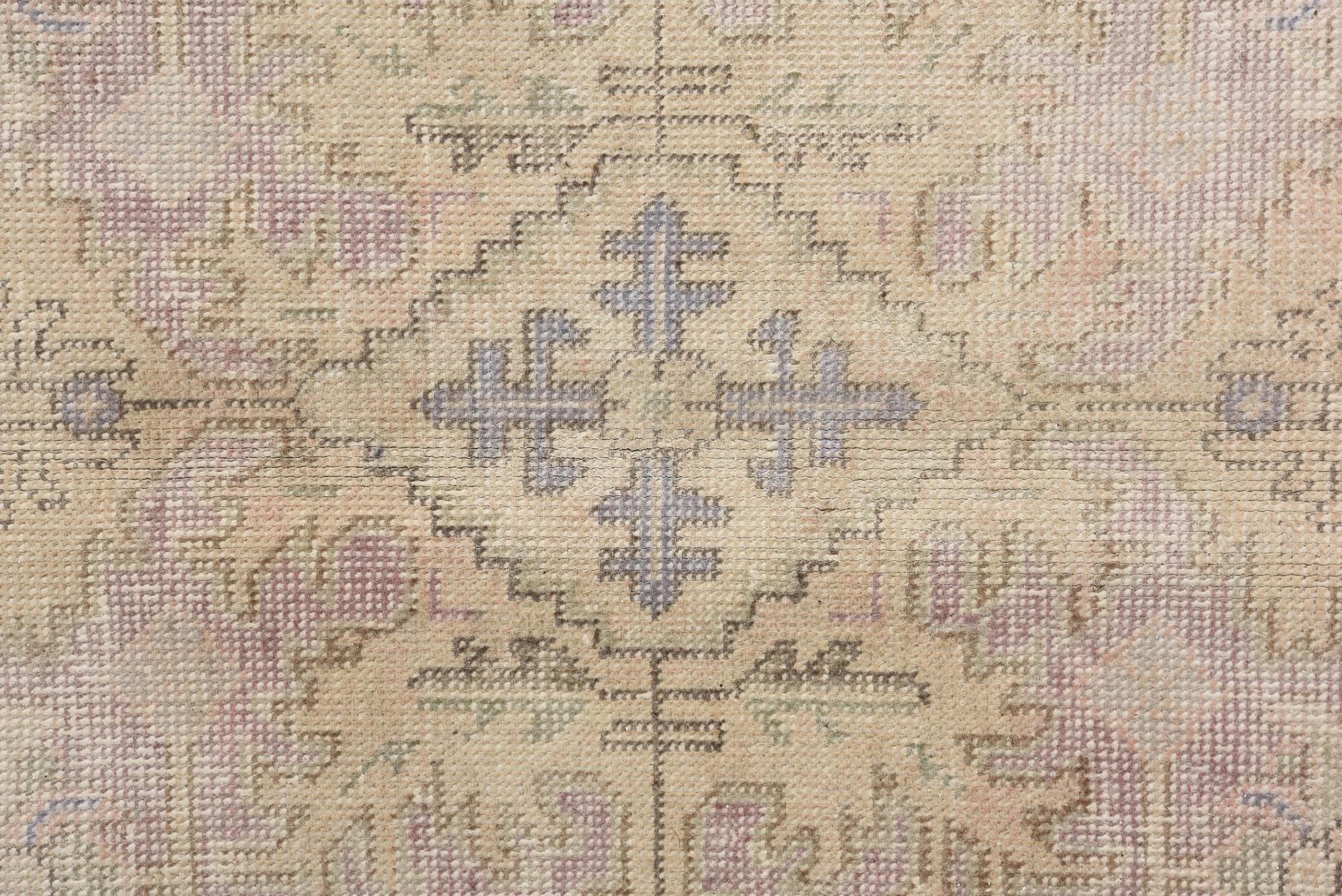 7' 9 x 10' 9 Hand Knotted Ultra Vintage Persian Wool Rug