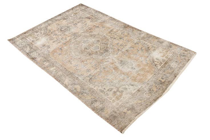 Detail image of 3' x 5' Hand Knotted Ultra Vintage Persian Wool Rug