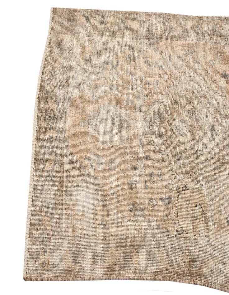 Detail image of 3' x 5'  Hand Knotted Ultra Vintage Persian Wool Rug