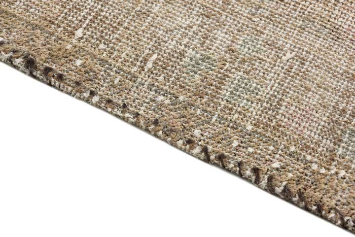 6' 4 x 9' 2 Hand Knotted Ultra Vintage Persian Wool Rug