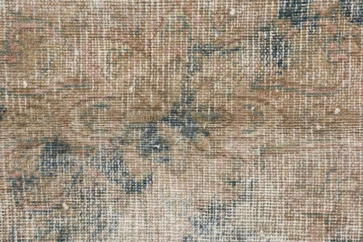 6' 4 x 9' 2 Hand Knotted Ultra Vintage Persian Wool Rug