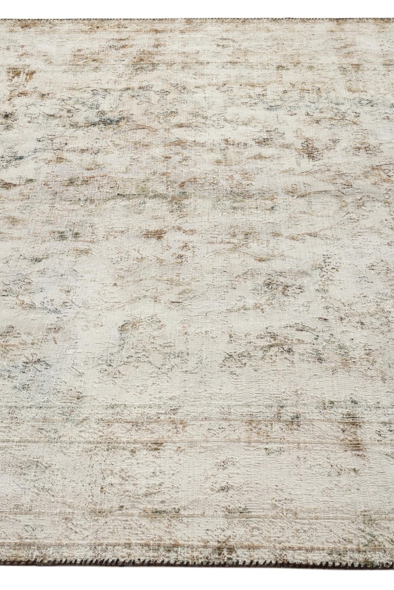 6' 3 x 9' 3 Hand Knotted Ultra Vintage Persian Wool Rug