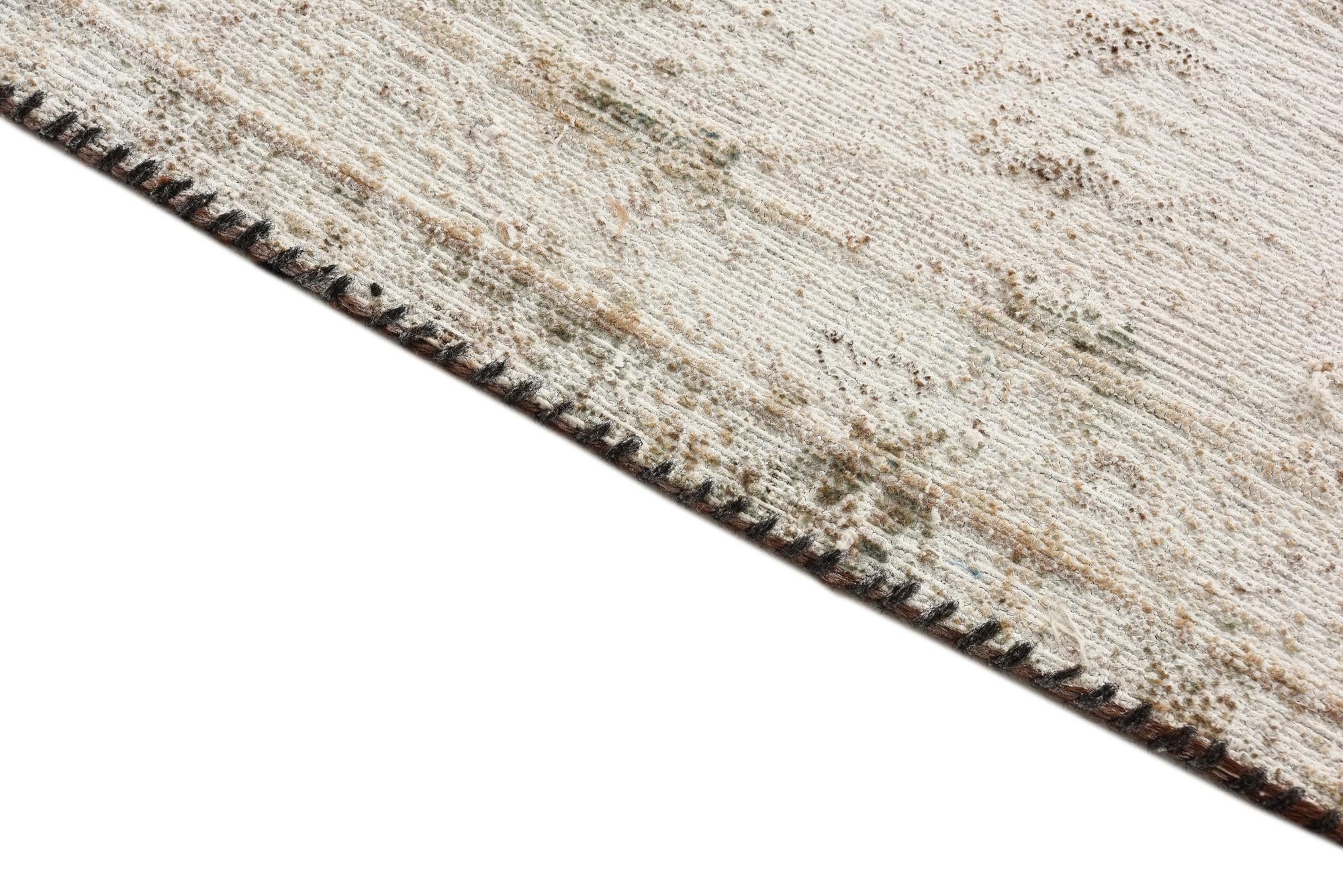 6' 3 x 9' 3 Hand Knotted Ultra Vintage Persian Wool Rug