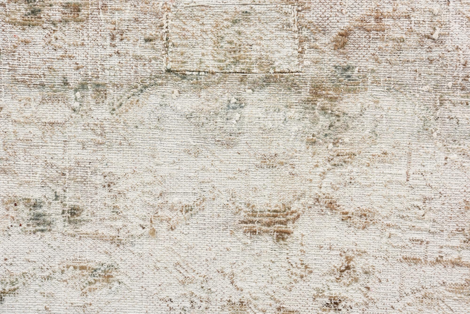 6' 3 x 9' 3 Hand Knotted Ultra Vintage Persian Wool Rug