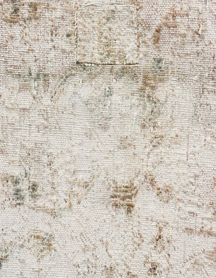 Detail image of 6' 3 x 9' 3  Hand Knotted Ultra Vintage Persian Wool Rug
