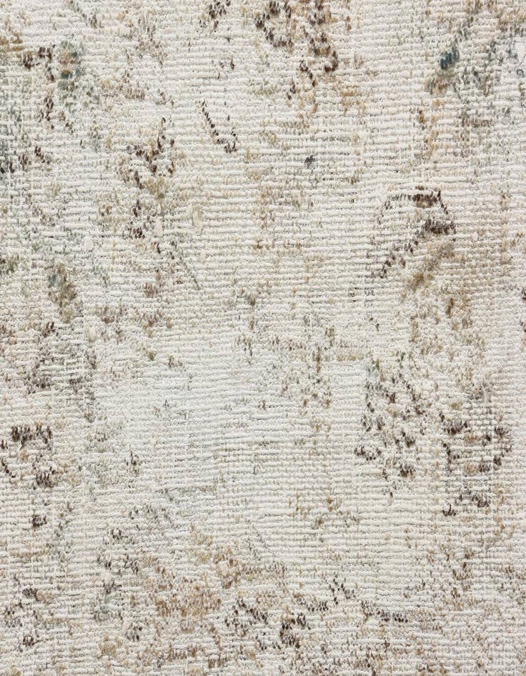 Detail image of 6' 3 x 9' 3  Hand Knotted Ultra Vintage Persian Wool Rug