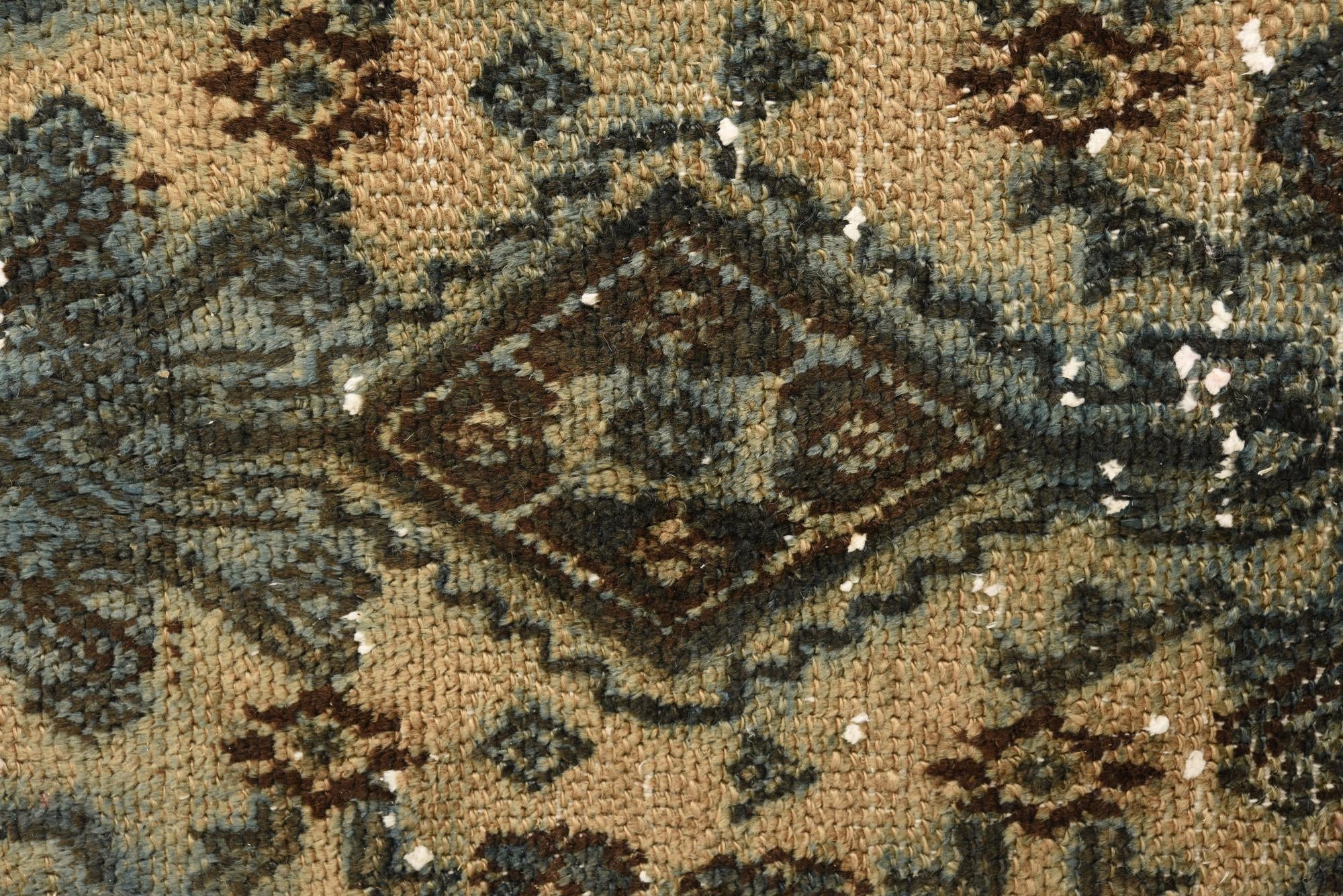 6' 8 x 9' 8 Hand Knotted Ultra Vintage Persian Wool Rug