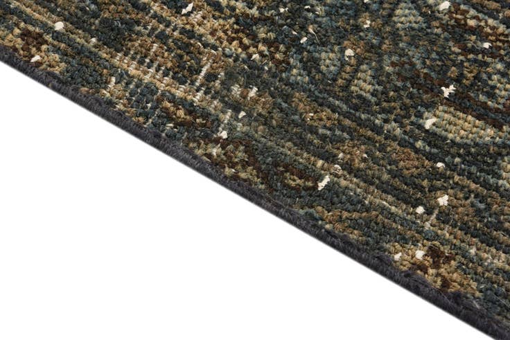 Detail image of 7' 6 x 11' 4 Hand Knotted Ultra Vintage Persian Wool Rug