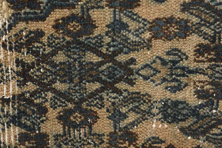 7' 6 x 11' 4 Hand Knotted Ultra Vintage Persian Wool Rug