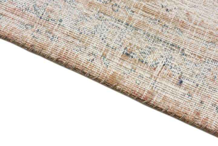 6' 4 x 9' 2 Hand Knotted Ultra Vintage Persian Wool Rug